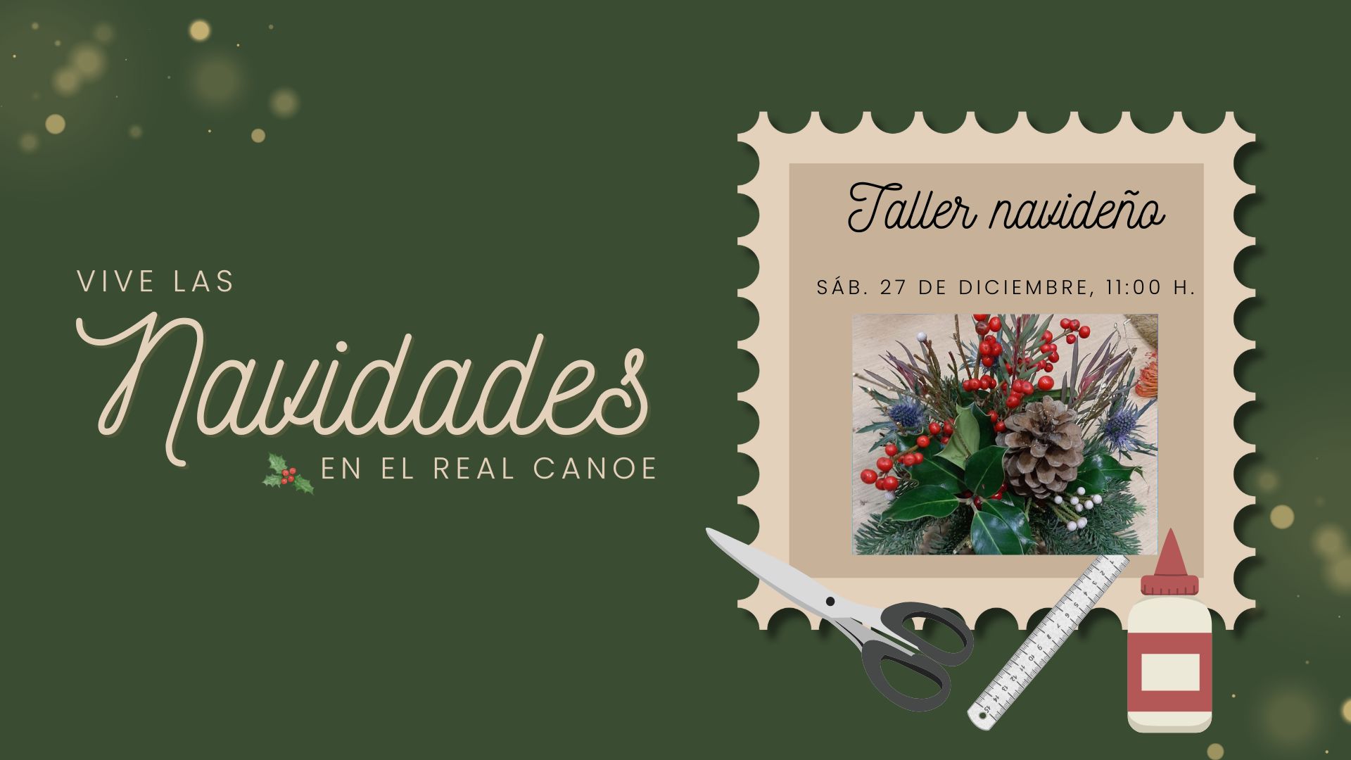 Taller de Manualidades: Centros de Mesa Creativos en el Real Canoe N.C.