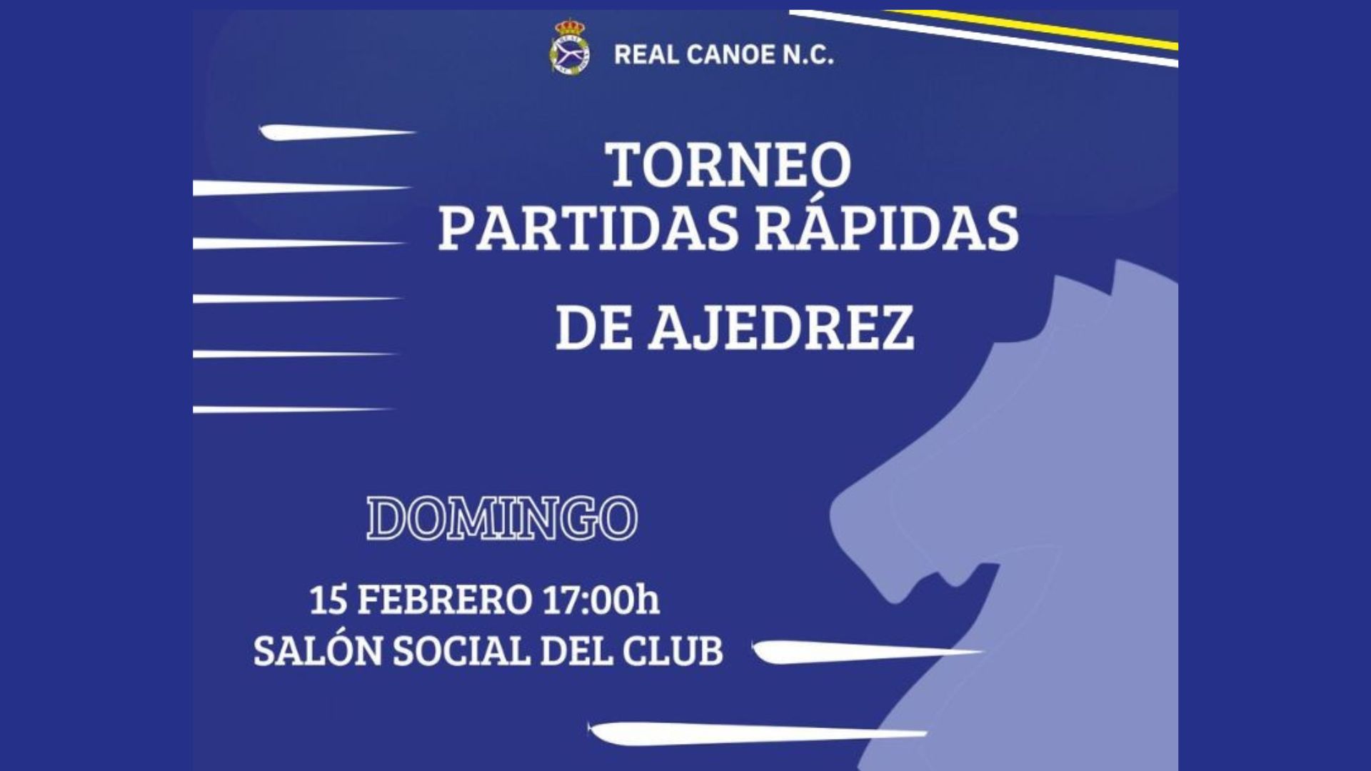 Torneo social de partidas rápidas de Ajedrez