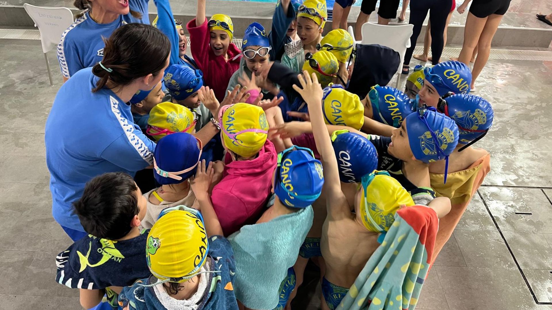Los nadadores prebenjamines, campeones de los 46 Juegos Deportivos Municipales