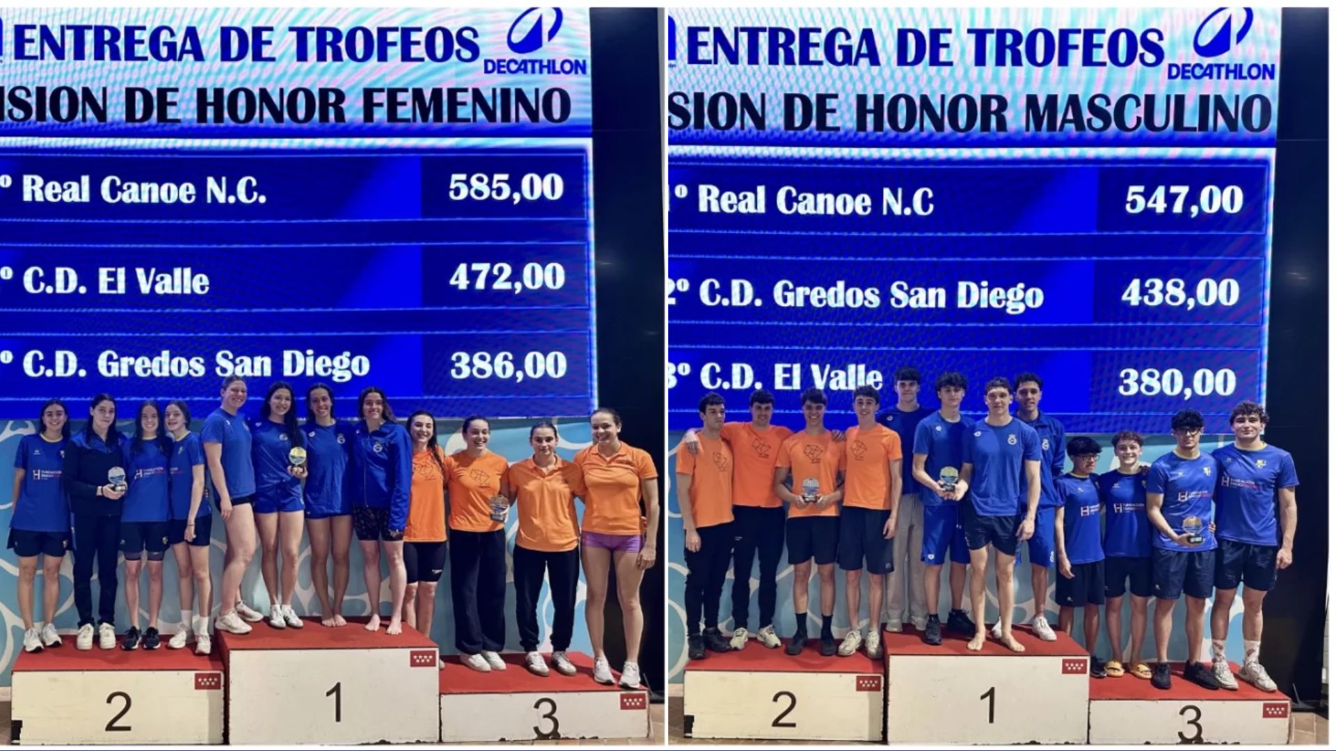 Campeones de la Copa Absoluta de Clubes de Madrid por partida doble