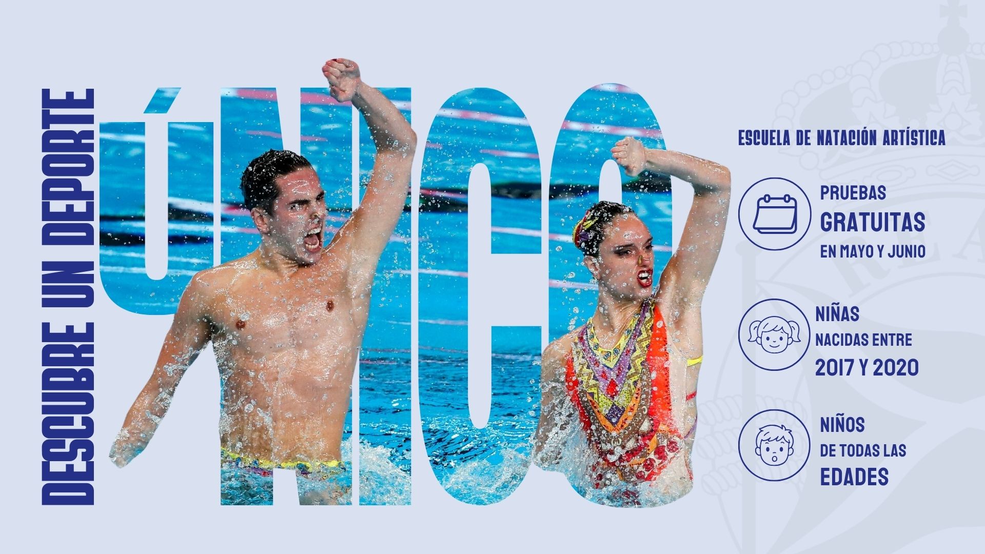 Prueba un deporte único: la Natación Artística