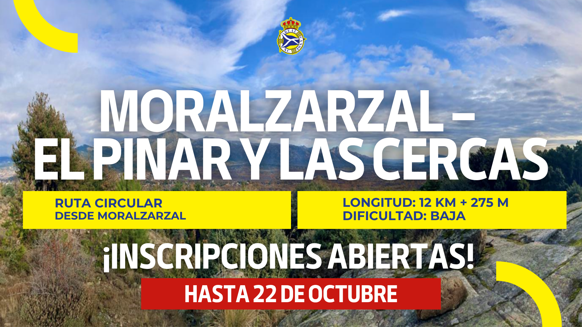 VUELVE EL SENDERISMO | Ruta circular desde Moralzarzal