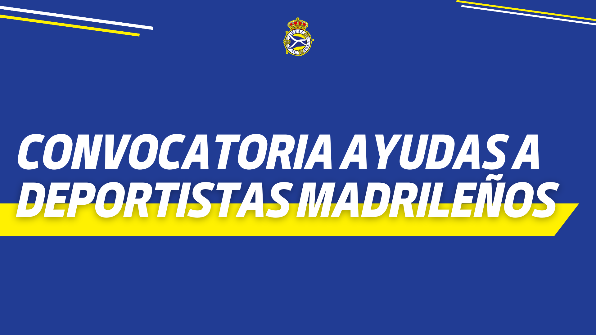 Subvención ayudas a deportistas madrileños