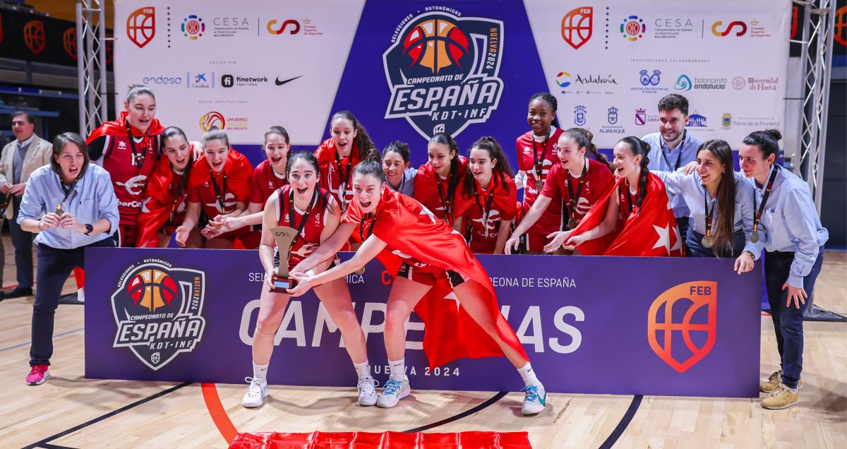 Foto Campeonas Baloncesto