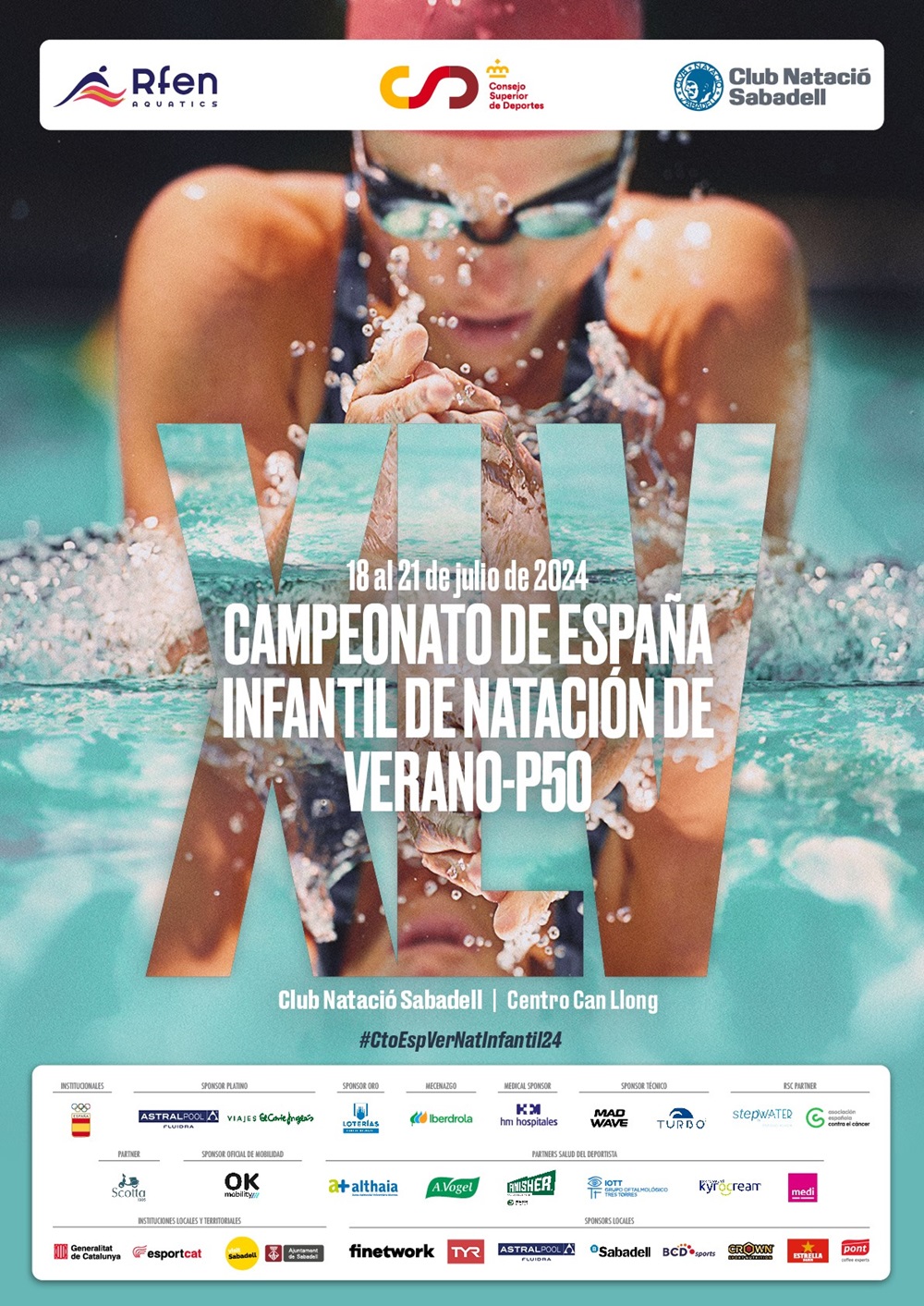 Natación: Gran cierre de nuestros Infantiles en el Campeonato de España