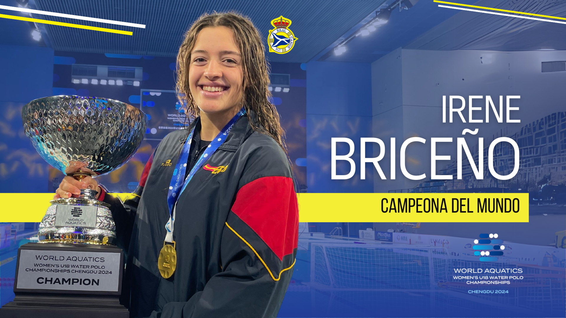 Irene Briceño se proclama campeona del Mundo