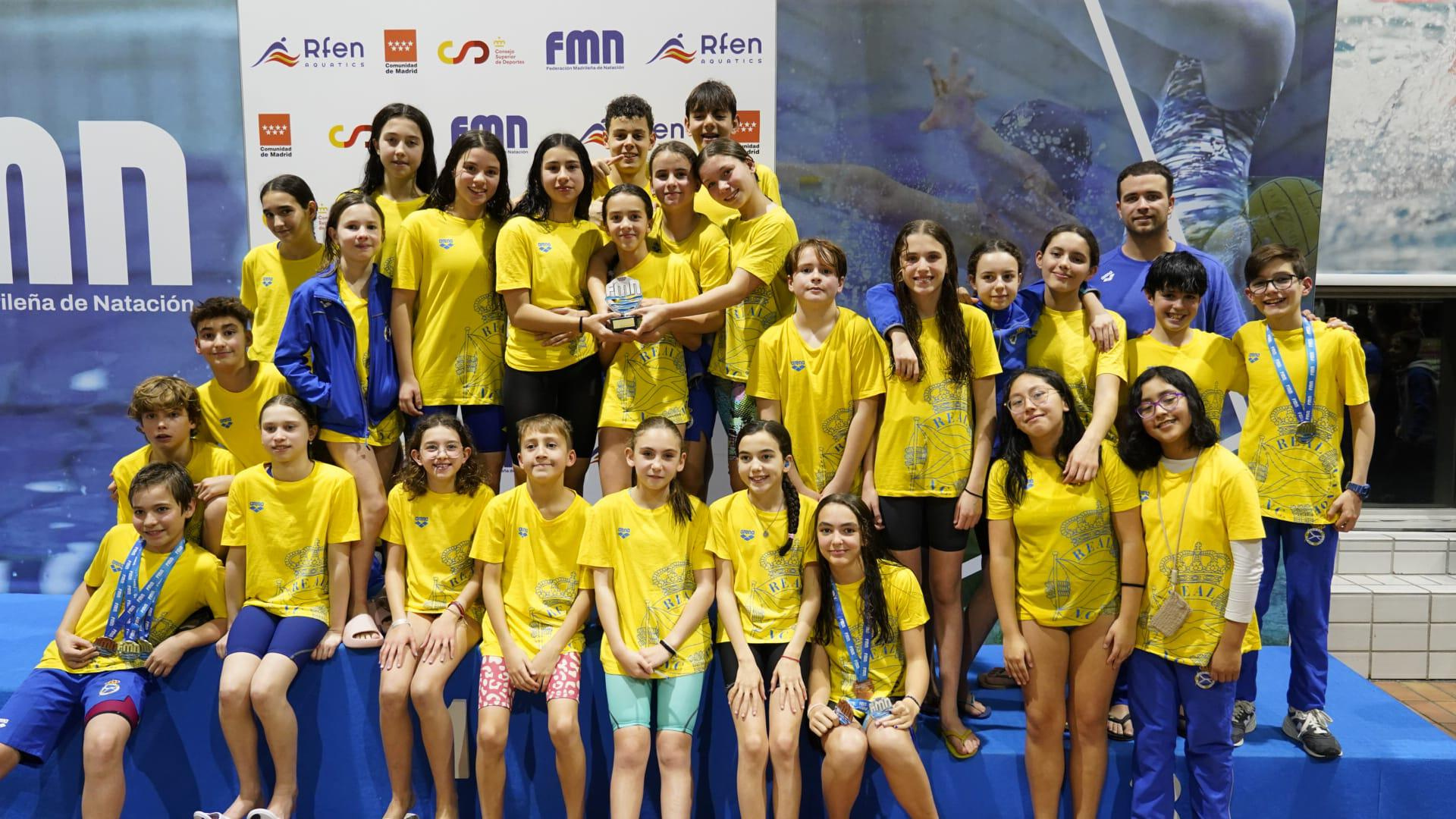 Los alevines, subcampeones en el Campeonato de Madrid de Invierno